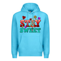 Ocean Blue stay sweet Premium Hoodie - AdoDesignShop