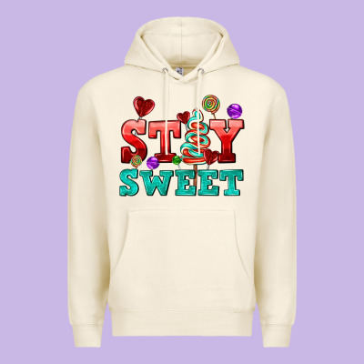 Stay Sweet Premium Hoodie Designed By Adodesignshop