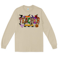 Mushroom teacher halloween Long Sleeve Tee - RacoonDesign