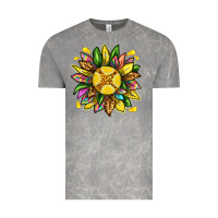 Cloud Rock lemon sunflower Vintage Tee - texasbilliewilder