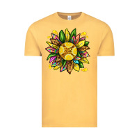 Vintage Mustard lemon sunflower Vintage Tee - texasbilliewilder