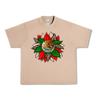 Burro mexican flag sunflower Urban Heavy Tee - Zillion Design Studio