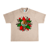 French Oak mexican flag sunflower Urban Heavy Tee - Zillion Design Studio