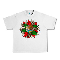 Lunar Rock mexican flag sunflower Urban Heavy Tee - Zillion Design Studio