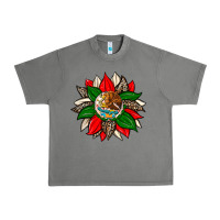Tornado mexican flag sunflower Urban Heavy Tee - Zillion Design Studio