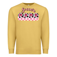 Antique Gold soccer mama Premium Sweatshirt - MaliasSmallBusiness