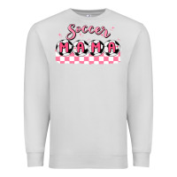 Dove Grey soccer mama Premium Sweatshirt - MaliasSmallBusiness