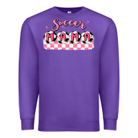 Purple soccer mama Premium Sweatshirt - MaliasSmallBusiness