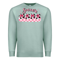 Seafoam soccer mama Premium Sweatshirt - MaliasSmallBusiness