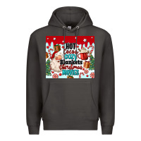 Smoke hot cocoa cozy blankets christmas movies tumbler Premium Hoodie - MaliasSmallBusiness