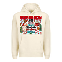 Tofu hot cocoa cozy blankets christmas movies tumbler Premium Hoodie - MaliasSmallBusiness