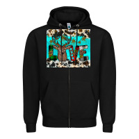 Black christmas love Zipper Hoodie - JahusDesignShop