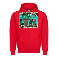 Red christmas love Zipper Hoodie - JahusDesignShop