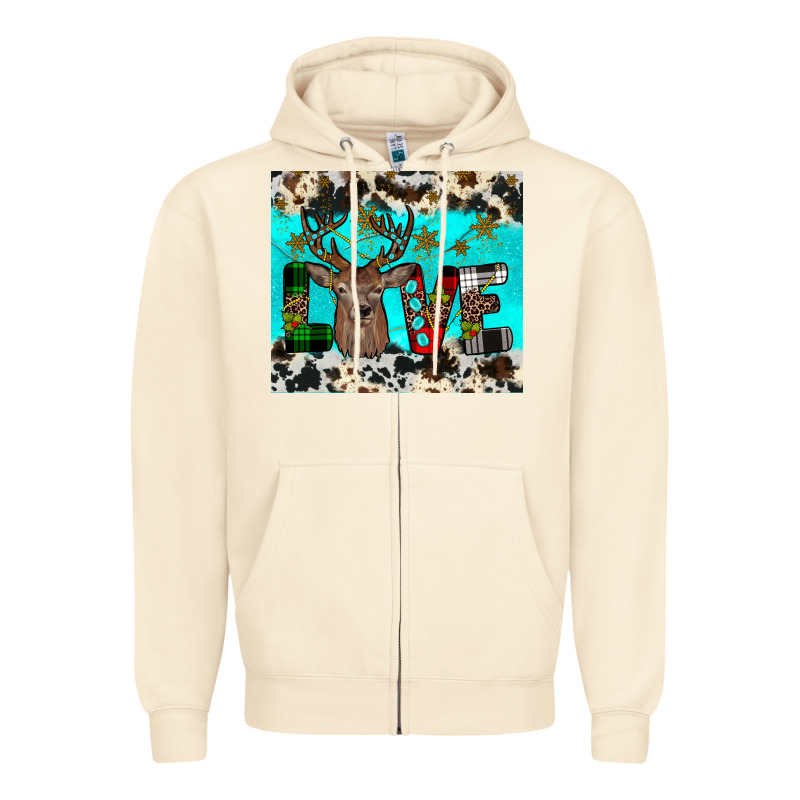 Christmas Love Zipper Hoodie by JahusDesignShop | Teevron
