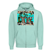 Seafoam christmas love Zipper Hoodie - JahusDesignShop