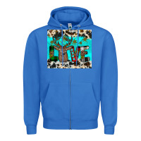True Royal christmas love Zipper Hoodie - JahusDesignShop
