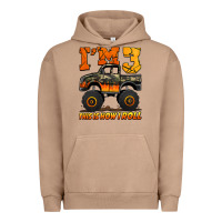 Pigment Burro i'm three this is how i roll monster truck birthday Urban Hoodie - Jasminsmagicworld