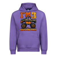 Tulip i'm three this is how i roll monster truck birthday Urban Hoodie - Jasminsmagicworld