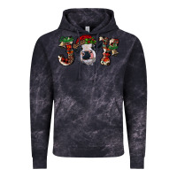 Cloud Black Christmas Joy Heifer Cow Vintage Hoodie - RanaPortraitStore