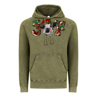 Vintage Olive Christmas Joy Heifer Cow Vintage Hoodie - RanaPortraitStore