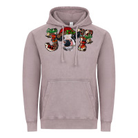 Vintage Zinc Christmas Joy Heifer Cow Vintage Hoodie - RanaPortraitStore