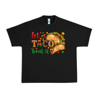 Black Let's Taco 'Bout It Urban Heavy Tee - texasbilliewilder