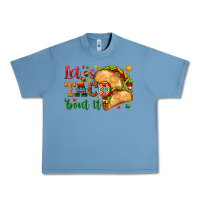 Pebble Blue Let's Taco 'Bout It Urban Heavy Tee - texasbilliewilder