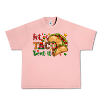 Salmon Let's Taco 'Bout It Urban Heavy Tee - texasbilliewilder
