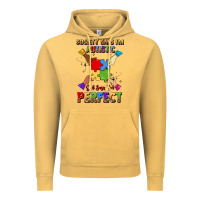 Vintage Mustard society says i'm autistic god says i'm perfect Vintage Hoodie - JahusDesignShop