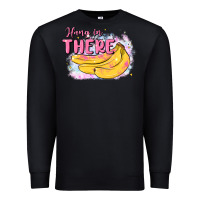 Black hang in there Premium Sweatshirt - MaliasSmallBusiness