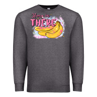 Charcoal Heather hang in there Premium Sweatshirt - MaliasSmallBusiness