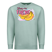 Seafoam hang in there Premium Sweatshirt - MaliasSmallBusiness