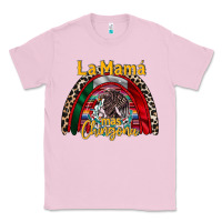 Bubblegum Pink la mama mas chingona Classic Tee - RacoonDesign