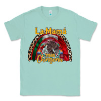 Seafoam la mama mas chingona Classic Tee - RacoonDesign
