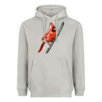 Northern Cardinal Bird Heavyweight Hoodie | Teevron