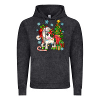 Vintage Black Christmas unicorn Vintage Hoodie - Zillion Design Studio