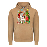 Vintage Camel Christmas unicorn Vintage Hoodie - Zillion Design Studio