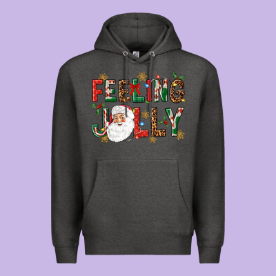 Feeling Jolly Premium Hoodie Designed By Nancycooperartshop