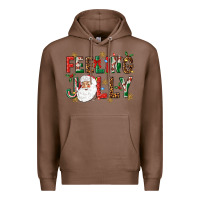 Chestnut Feeling Jolly Premium Hoodie - NancyCooperArtShop