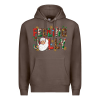 Coffee Feeling Jolly Premium Hoodie - NancyCooperArtShop