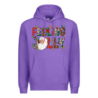 Purple Feeling Jolly Premium Hoodie - NancyCooperArtShop