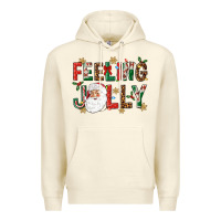 Sandshell Feeling Jolly Premium Hoodie - NancyCooperArtShop