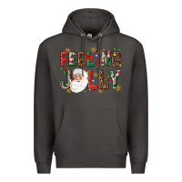 Smoke Feeling Jolly Premium Hoodie - NancyCooperArtShop