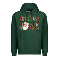 Sports Green Feeling Jolly Premium Hoodie - NancyCooperArtShop