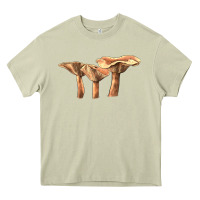 Mossy lactarius rufus mushroom Heavy Core Tee - LillyAllenDesigns