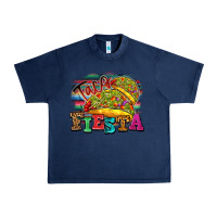 Navy Taco Fiesta Urban Heavy Tee - texasbilliewilder