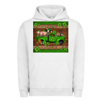 Pigment Lunar Rock st Patricks farm animals truck Urban Hoodie - Jasminsmagicworld