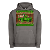 Pigment Tornado st Patricks farm animals truck Urban Hoodie - Jasminsmagicworld