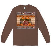 Chestnut firefighter dad Long Sleeve Tee - HRA Design Shop