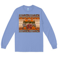 Colony Blue firefighter dad Long Sleeve Tee - HRA Design Shop